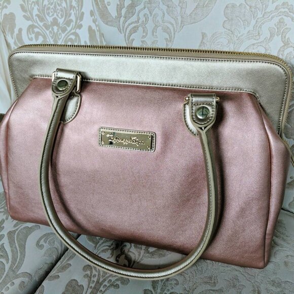 House of Flynn Rose Gold Versailles Camera Bag - Picture 1 of 14